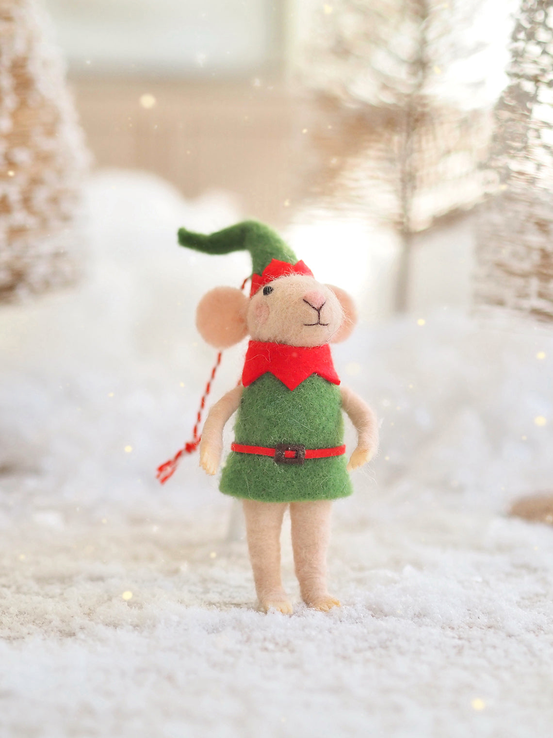 Elf Mouse Ornament