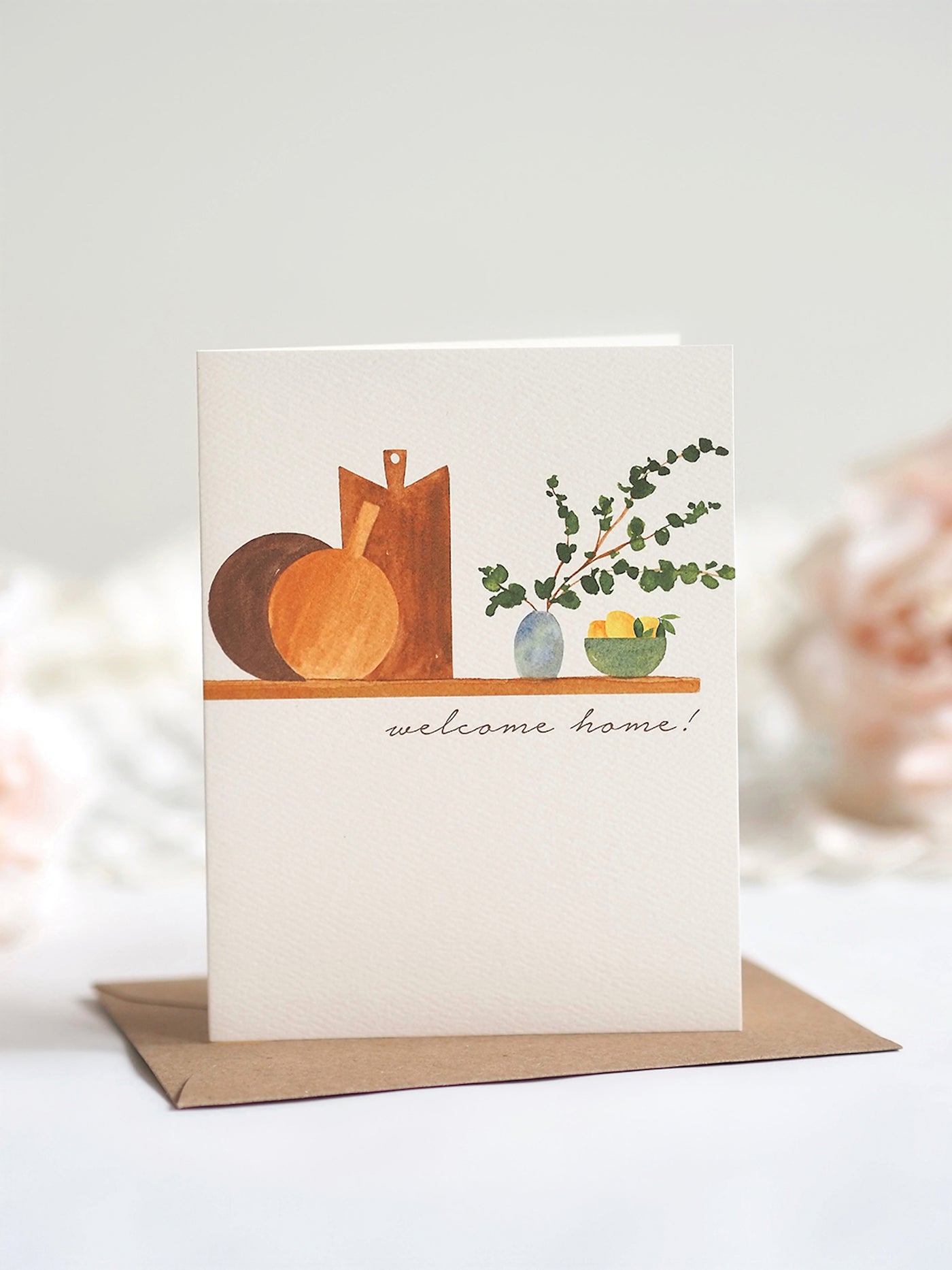 Welcome Home Greeting Card - The Cross Decor & Design