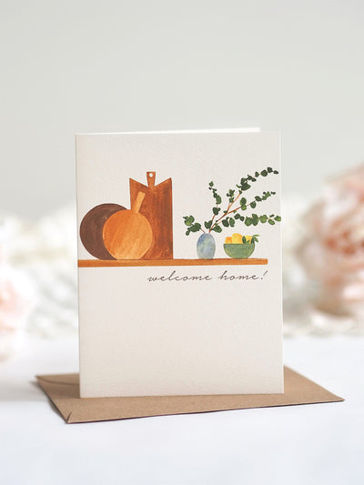 Welcome Home Greeting Card - The Cross Decor & Design