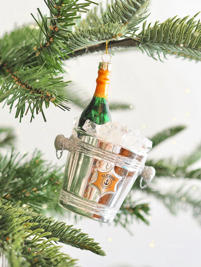 Champagne On Ice Ornament