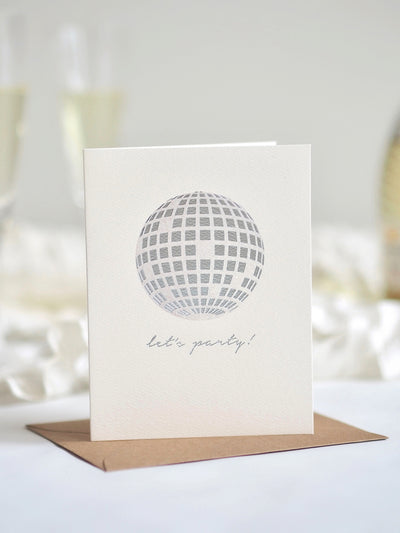 Disco Ball Birthday Greeting Card - The Cross Decor & Design