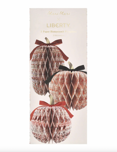 Liberty Paper Pumpkins Set - The Cross Decor & Design