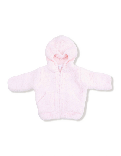 Pink Chenille Hoodie
