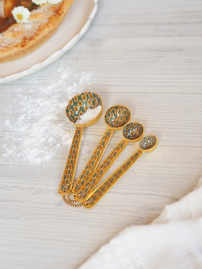 Olive Grove Measuring Spoons Set - The Cross Decor & Design