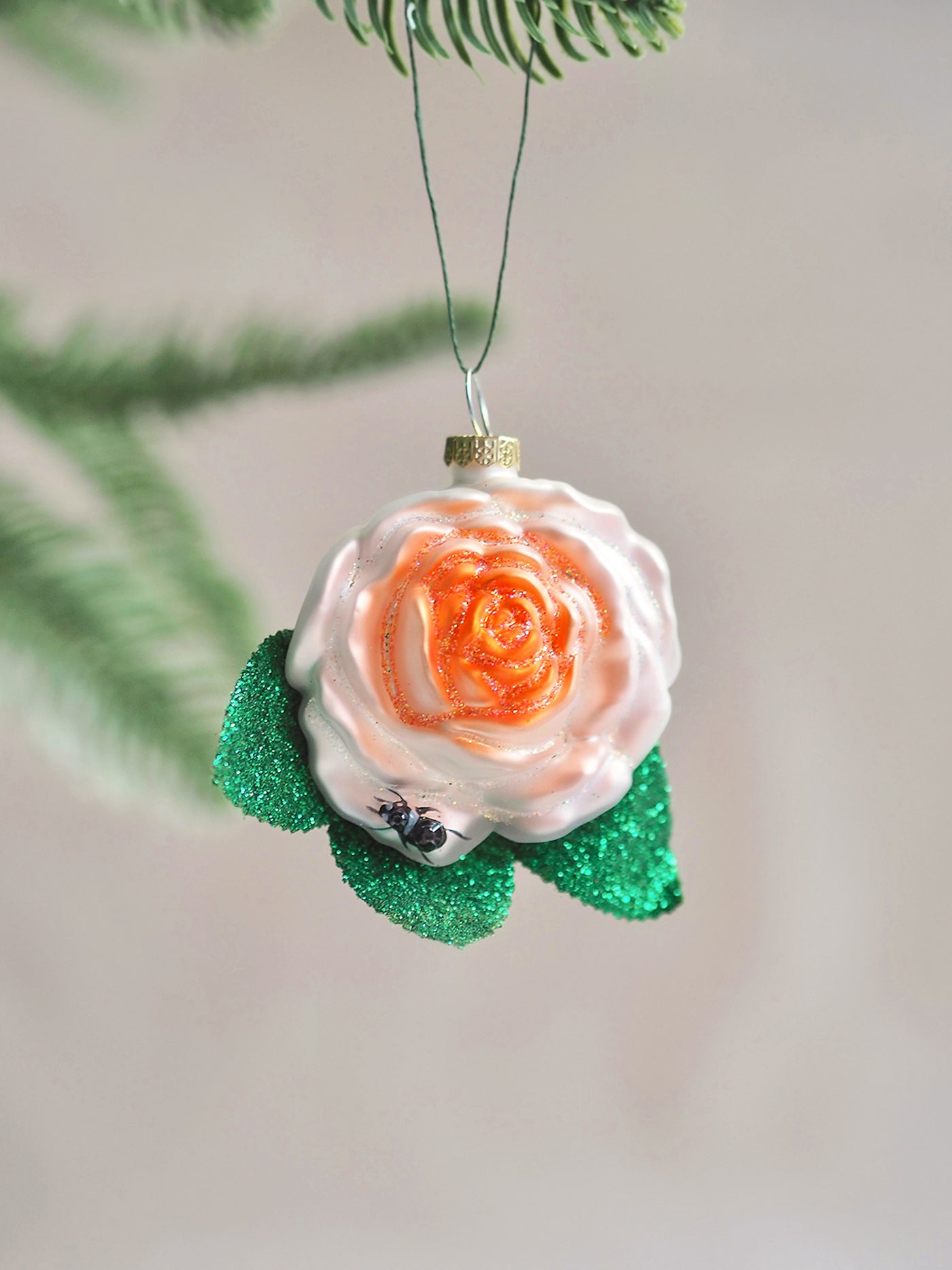 Cottage Rose Ornament - The Cross Decor & Design