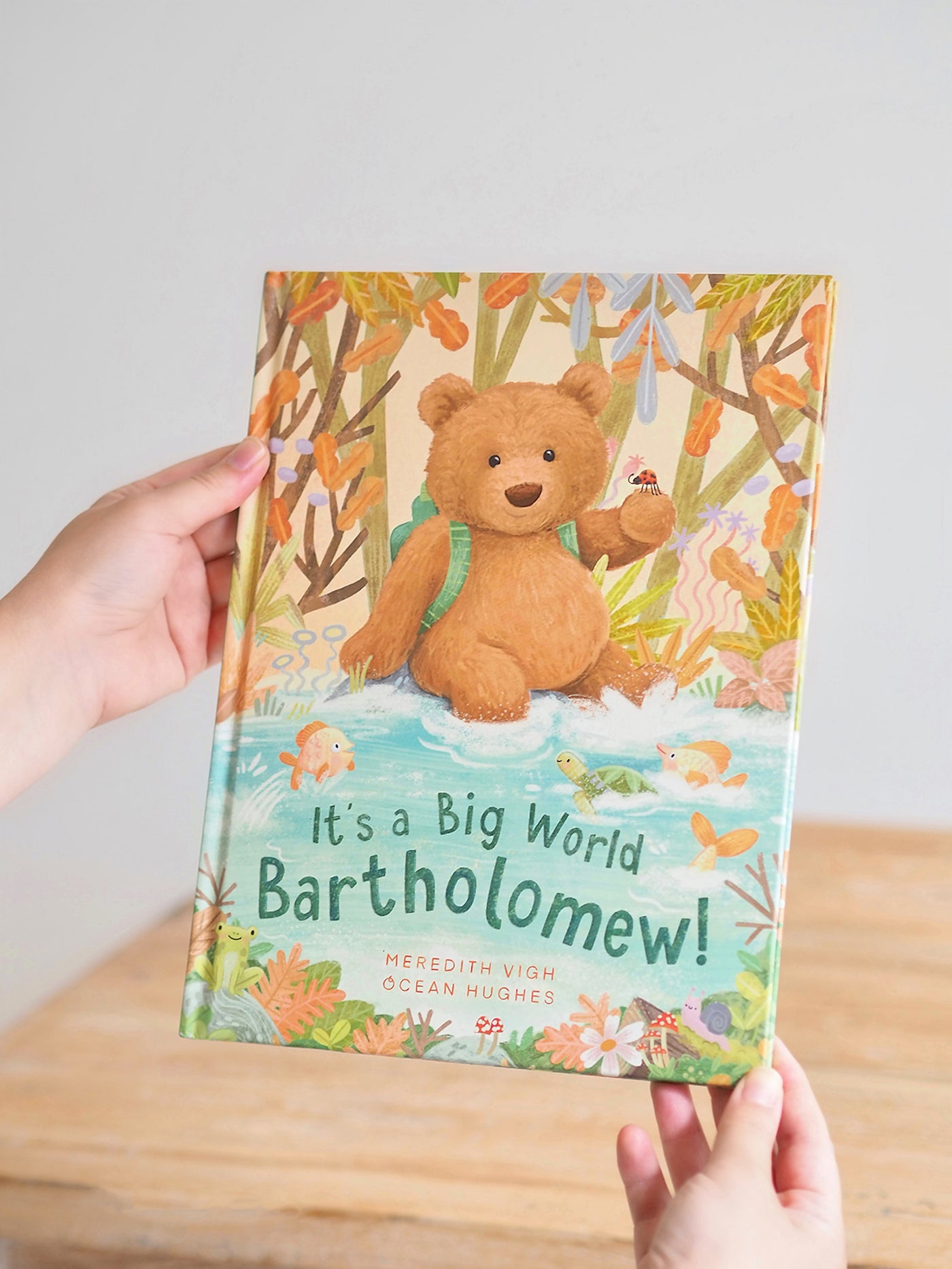 Jellycat It's a Big World Bartholomew Book