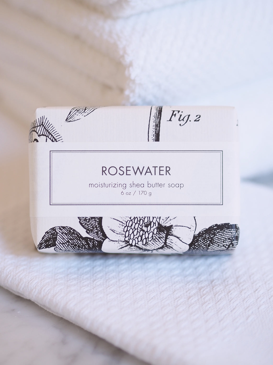 Rosewater Bar Soap - The Cross Decor & Design
