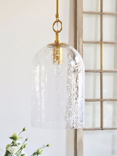 Belleville Antique Brass Pendant - The Cross Decor & Design