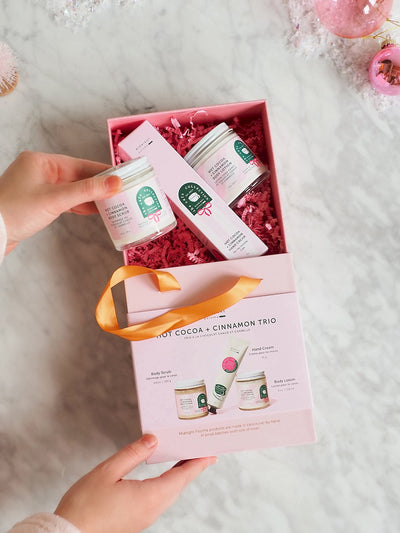 Hot Cocoa & Cinnamon Trio Gift Set