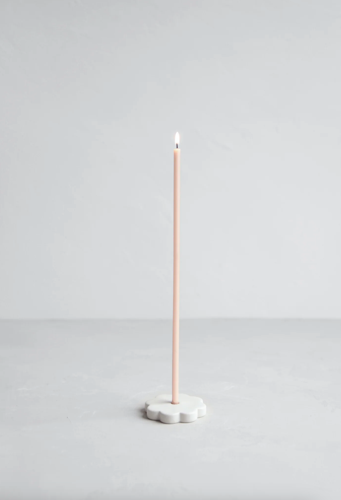Fleur Long Stem Candle Holder - The Cross Decor & Design