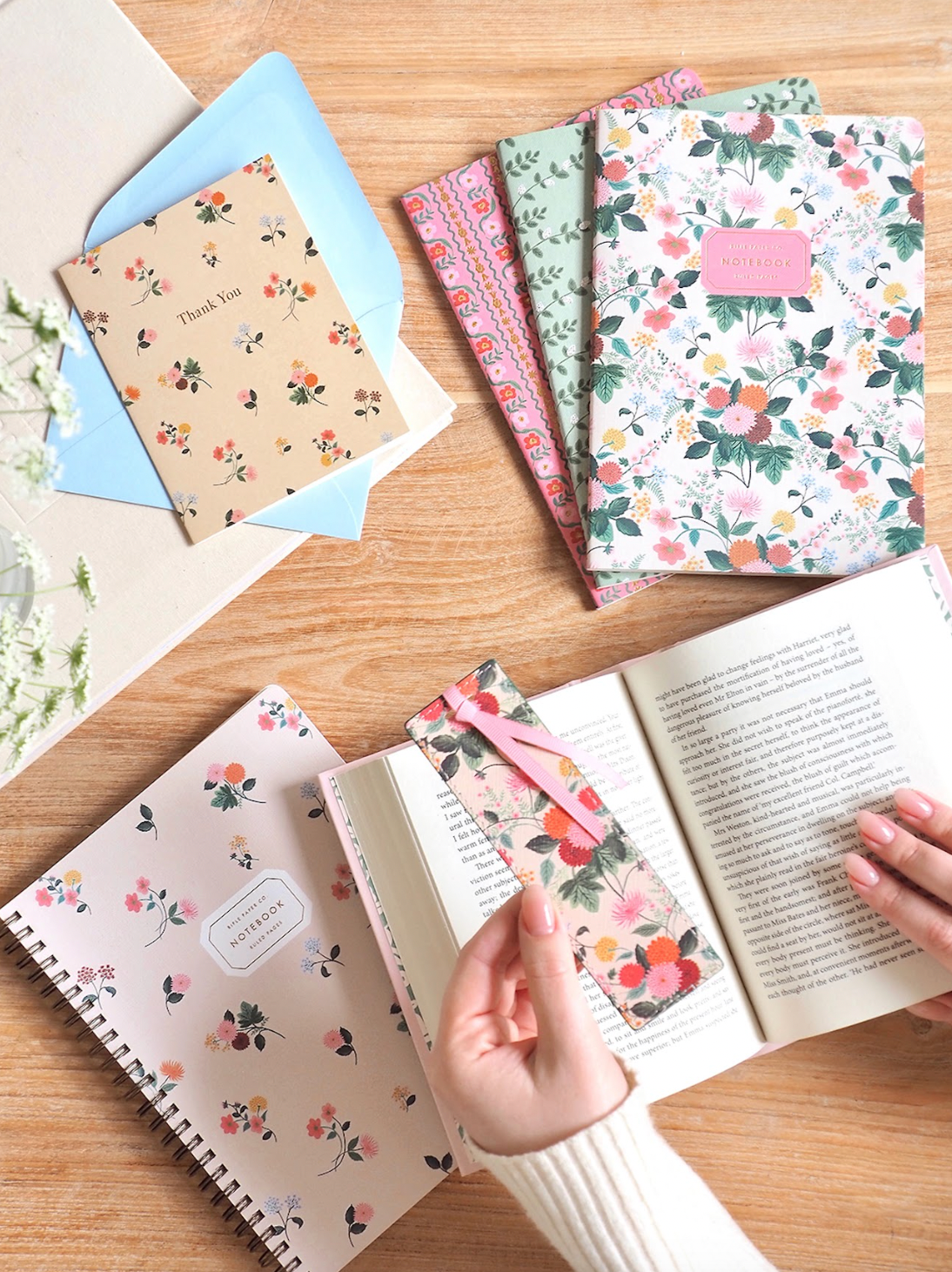 Dahlia Notebook Set of 3 - The Cross Decor & Design