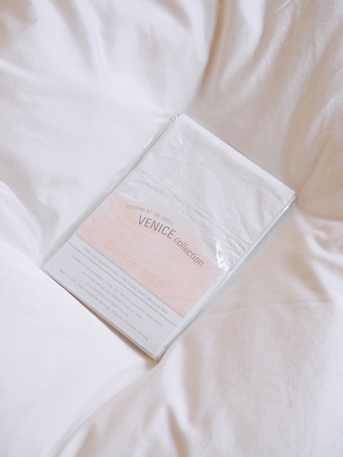 Venice Bedding by The Cross | White - The Cross Decor & Design