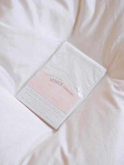 Venice Bedding by The Cross | White - The Cross Decor & Design