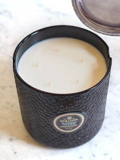 Burning Woods 5 Wick Hearth Candle