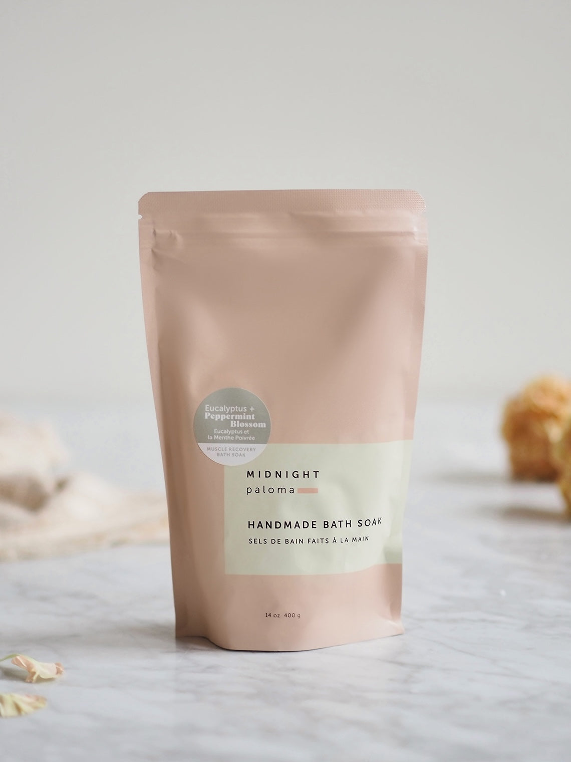 Eucalyptus & Peppermint Blossom Bath Soak 14oz