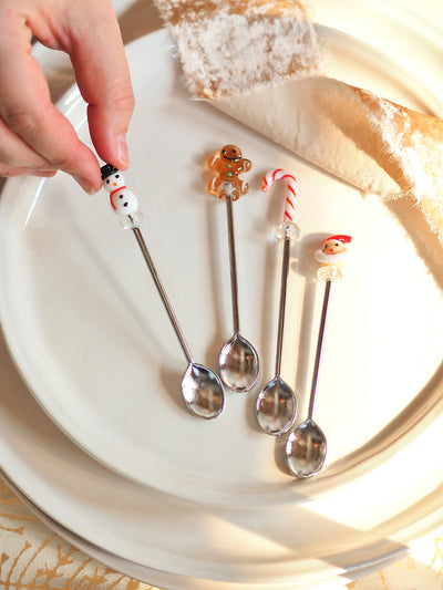Holiday Icon Spoons Set