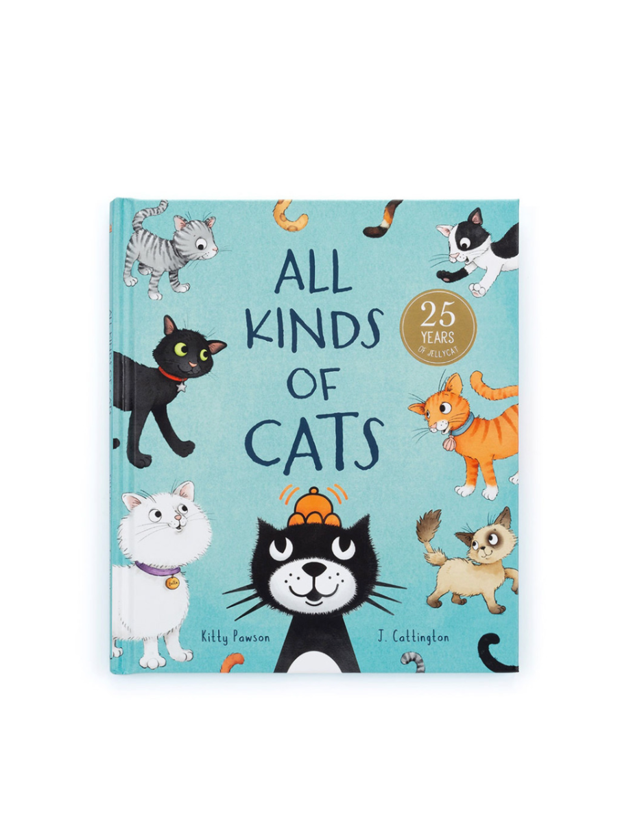 Jellycat All Kinds of Cats Book