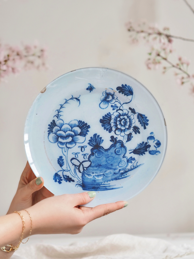 Delft #3 Plate - The Cross Decor & Design