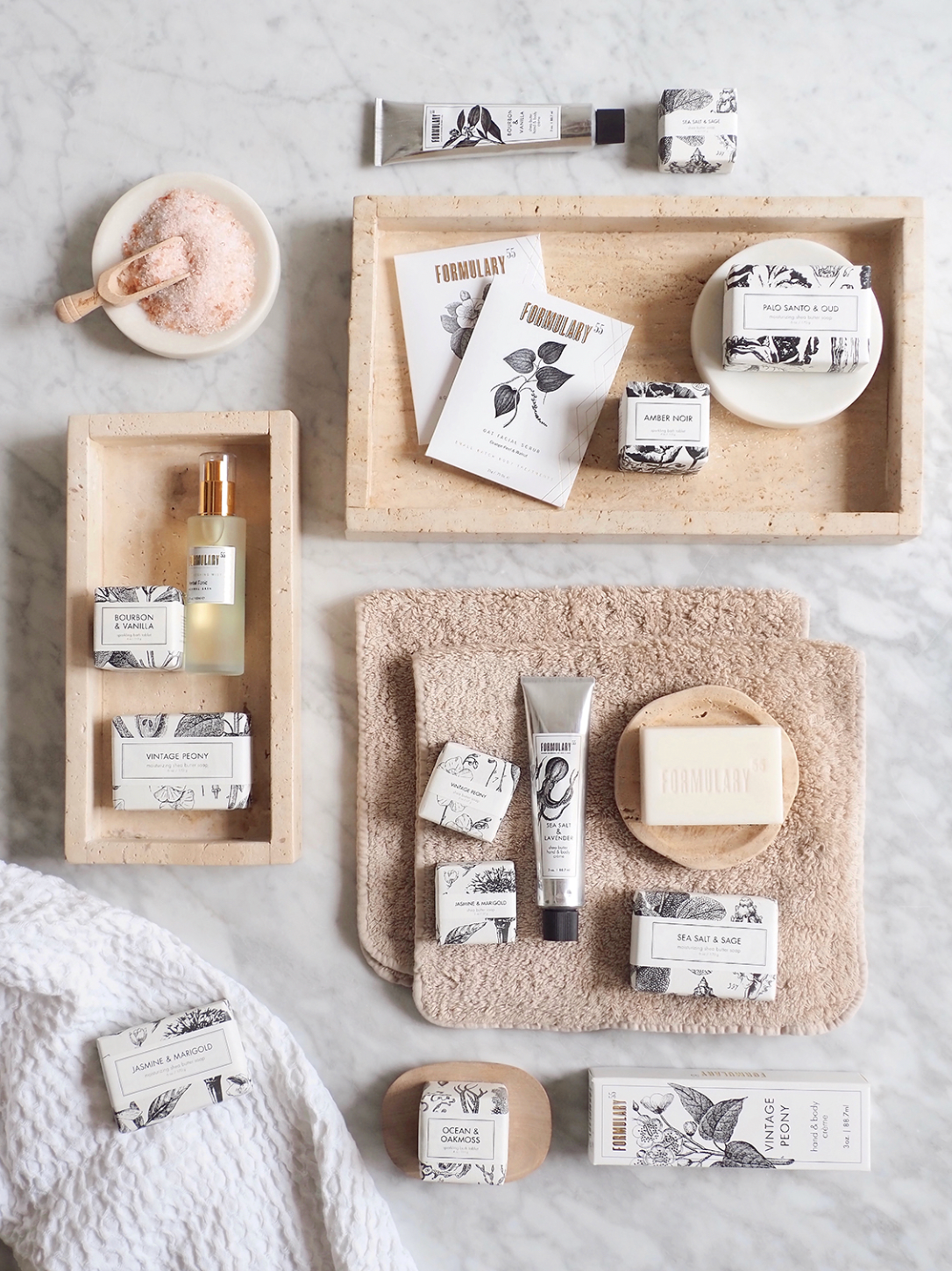 Petite Vintage Peony Bar Soap - The Cross Decor & Design