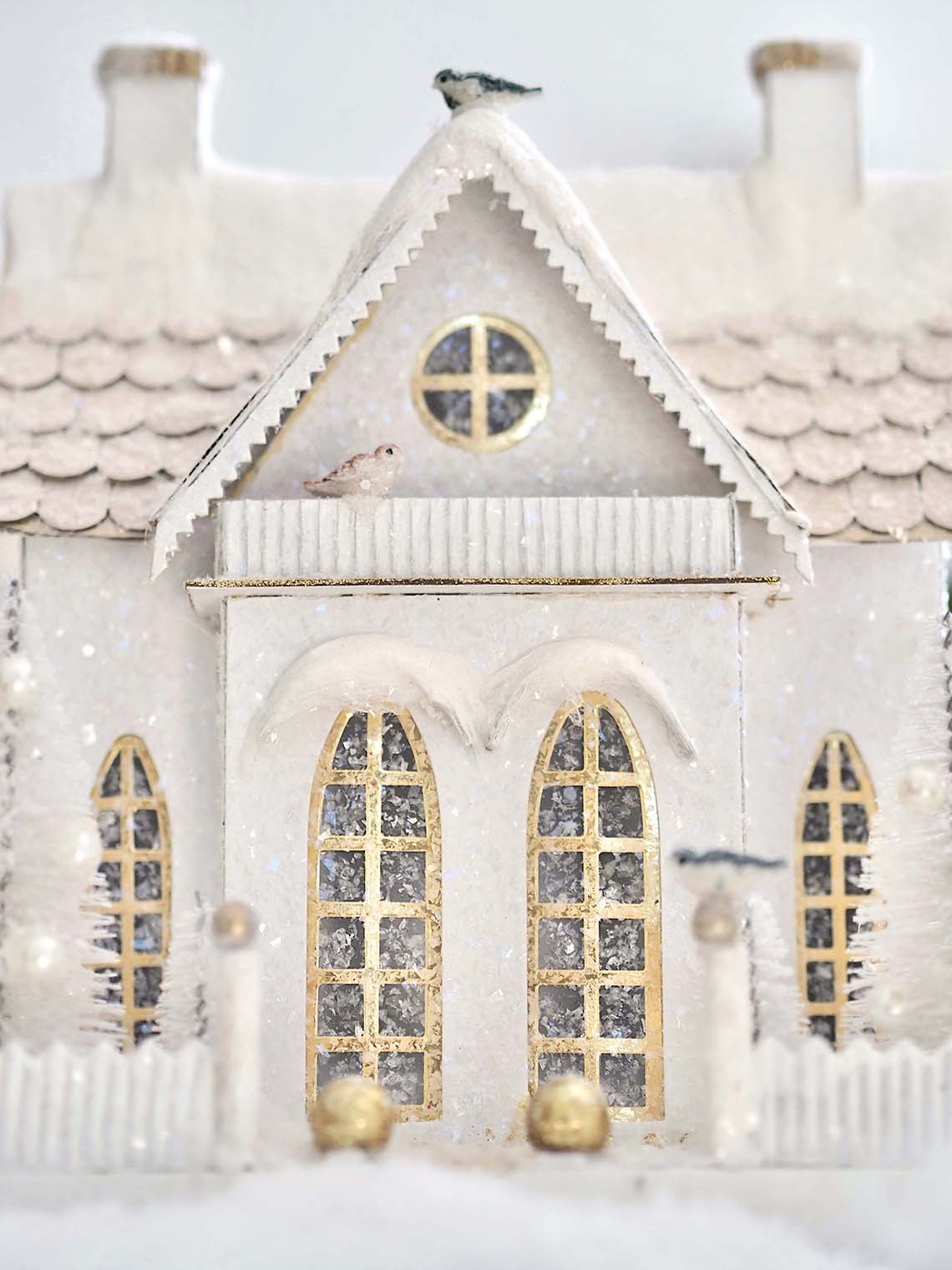 Blush Winter Cottage - The Cross Decor & Design