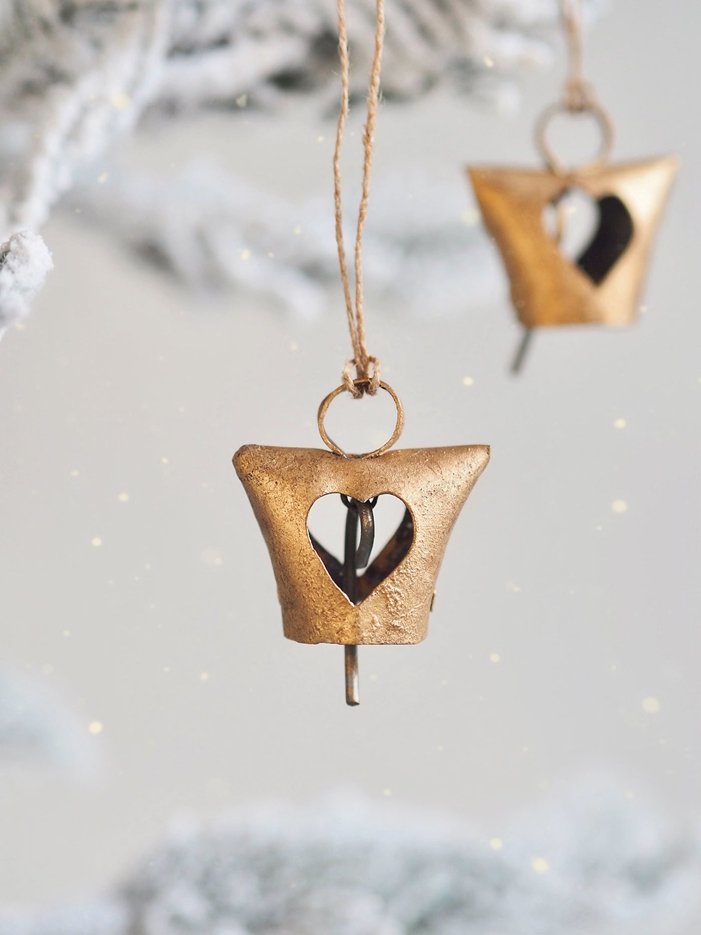 Gold Lovely Bell Ornament