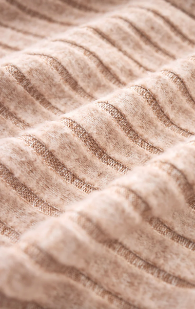 Dusty Rose Ribbed Pant