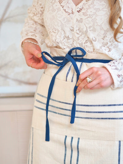 Camille Vintage French Waist Apron - The Cross Decor & Design