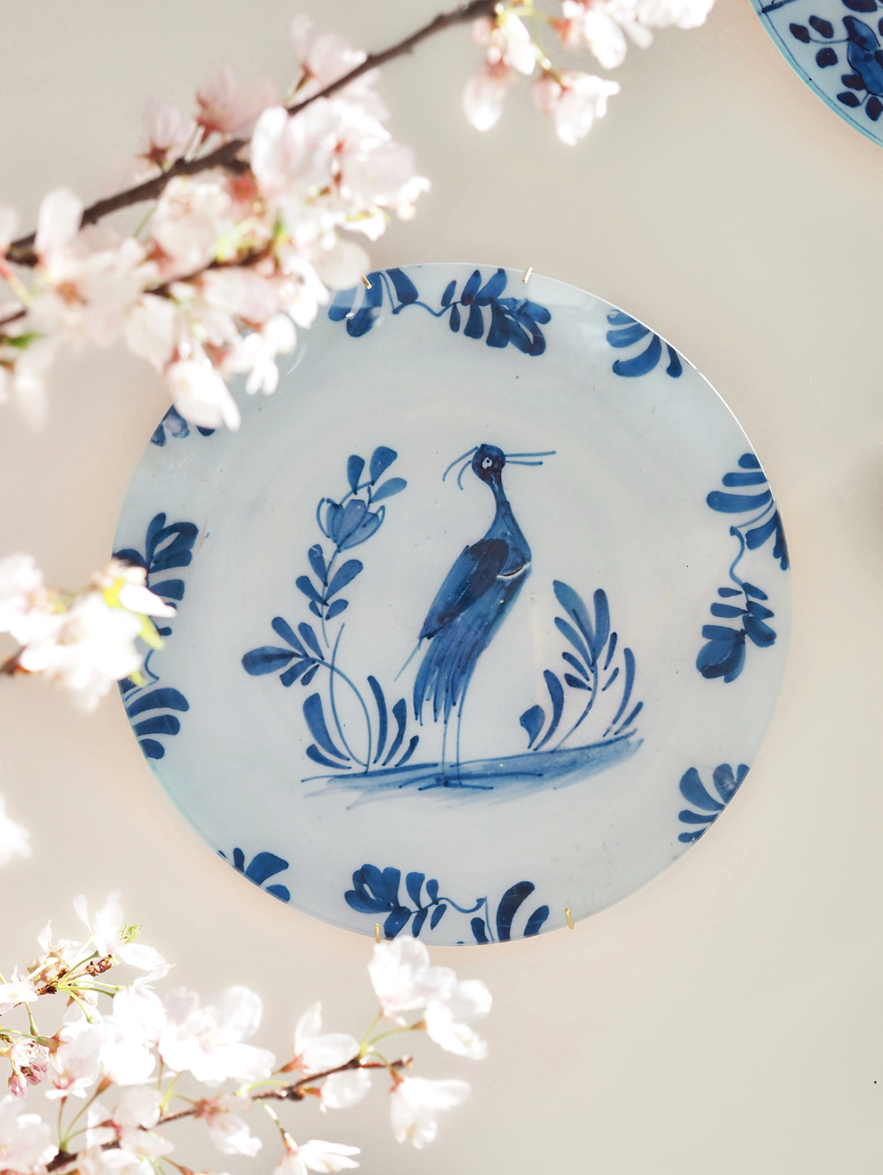 Delft #4 Plate - The Cross Decor & Design