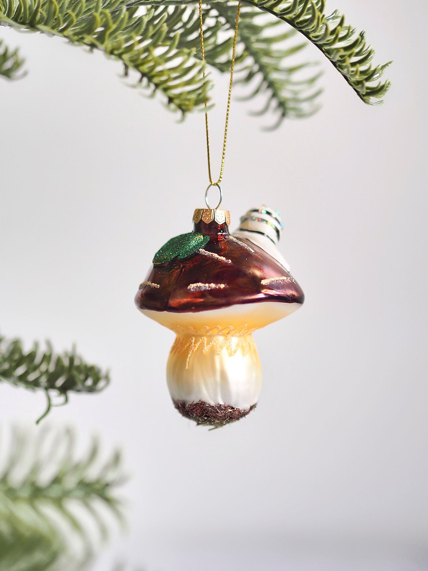 Woodfield Mushroom Ornament - The Cross Decor & Design
