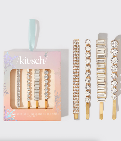 All Dressed Up Rhinestone Bobby Pin Boxed Set