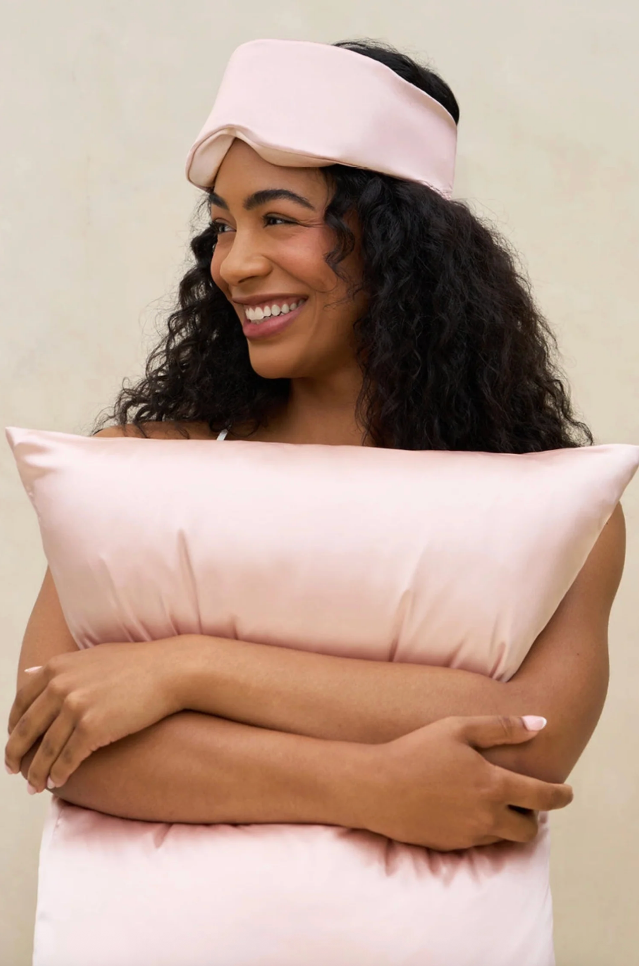 Blush Contour Pillow Eye Mask