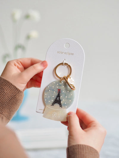 Snow Globe Bag Charm