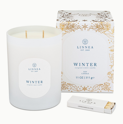 Winter 2 Wick Candle