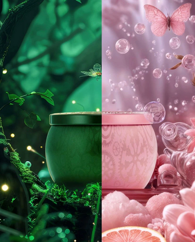 "Pink Goes Good with Green" Mini Tin Gift Set