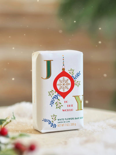 Joy To The World (White Flowers) Soap