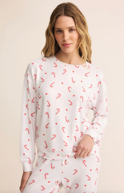Cozy Candy Cane Pyjama Set