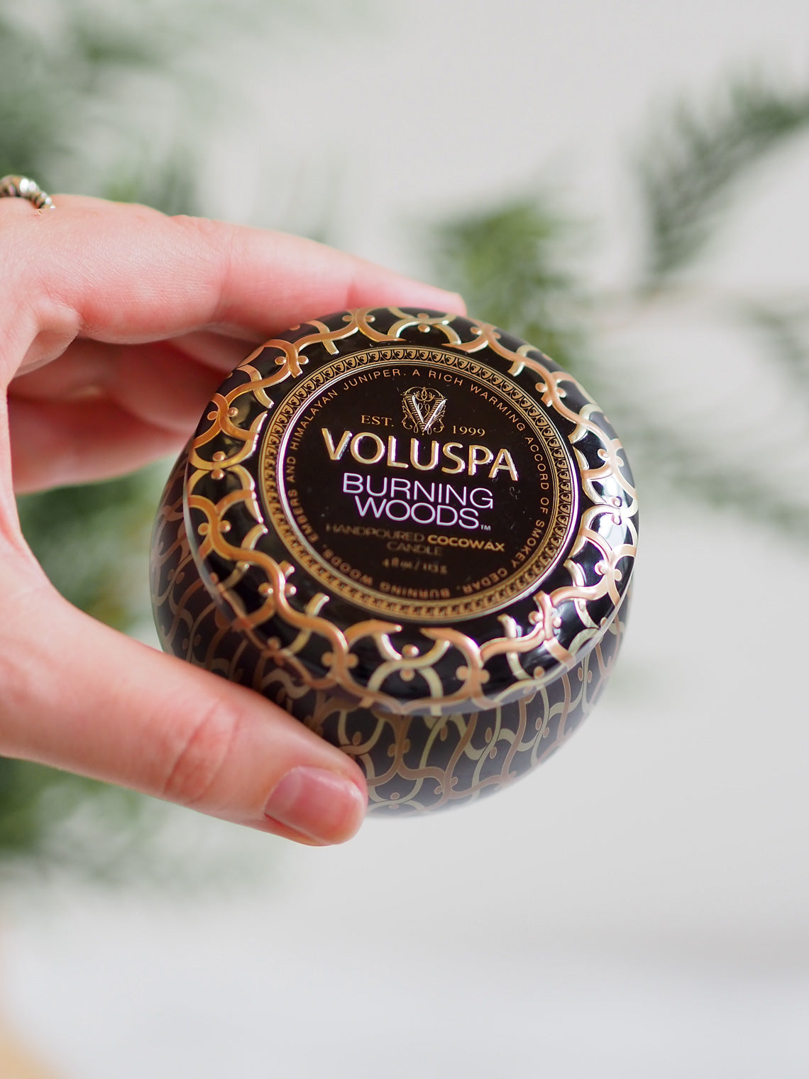 Burning Woods Mini Tin Candle