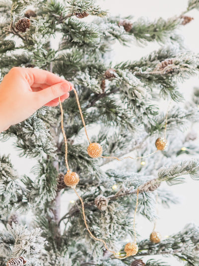 Gold Beaded Garland