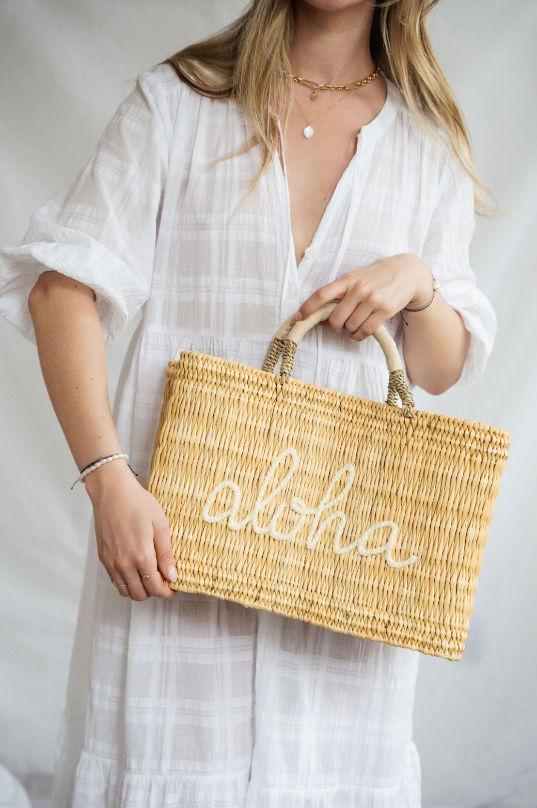 Aloha Market Basket - The Cross Decor & Design