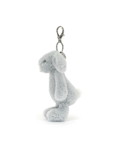 Jellycat Silver Bunny Bag Charm