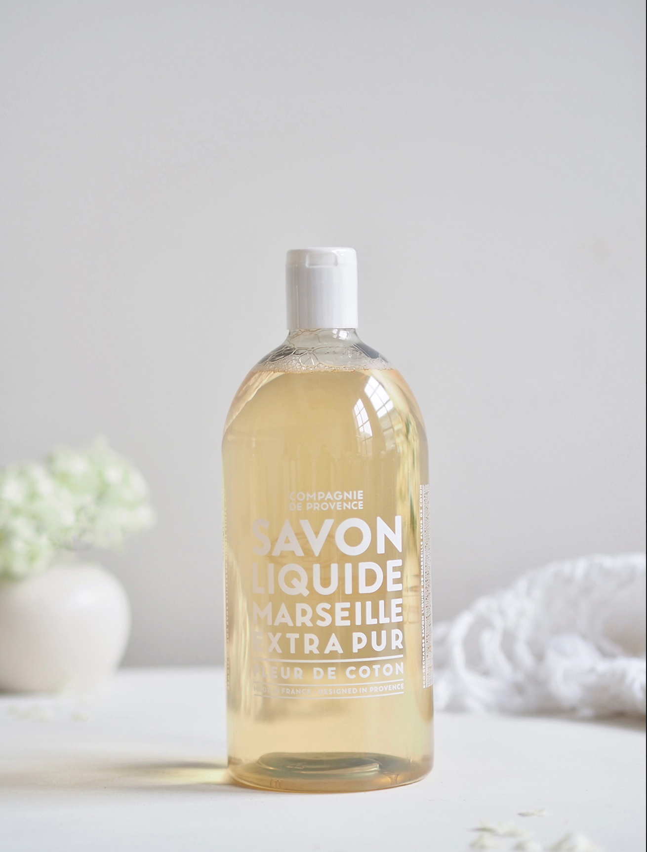 Cotton Flower Liquid Soap Refill 1L - The Cross Decor & Design