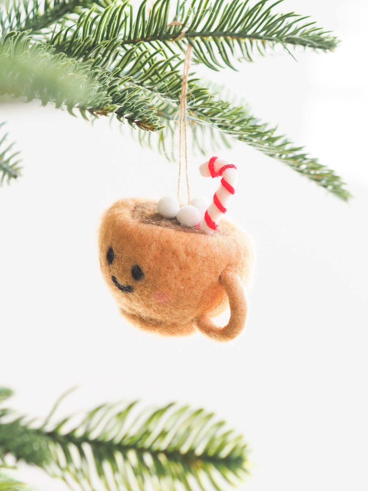 Felt Cup of Cocoa Ornament