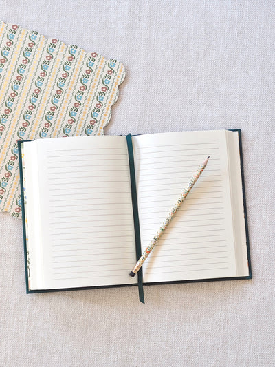 There Are Always Flowers Embroidered Journal - The Cross Decor & Design