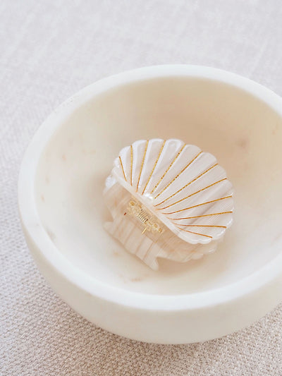 Opal Pearl Seashell Claw Clip - The Cross Decor & Design