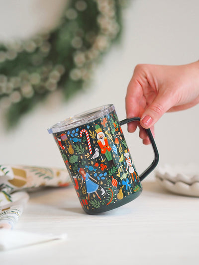 Green Nutcracker Mug 16 oz