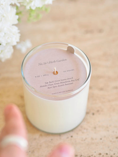 No. 16 Herb Garden Candle - The Cross Decor & Design