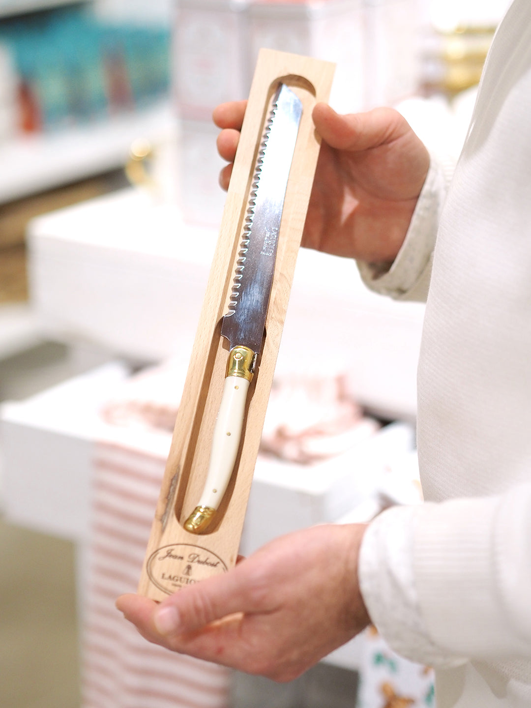 Jean Dubost Bread Knife - The Cross Decor & Design