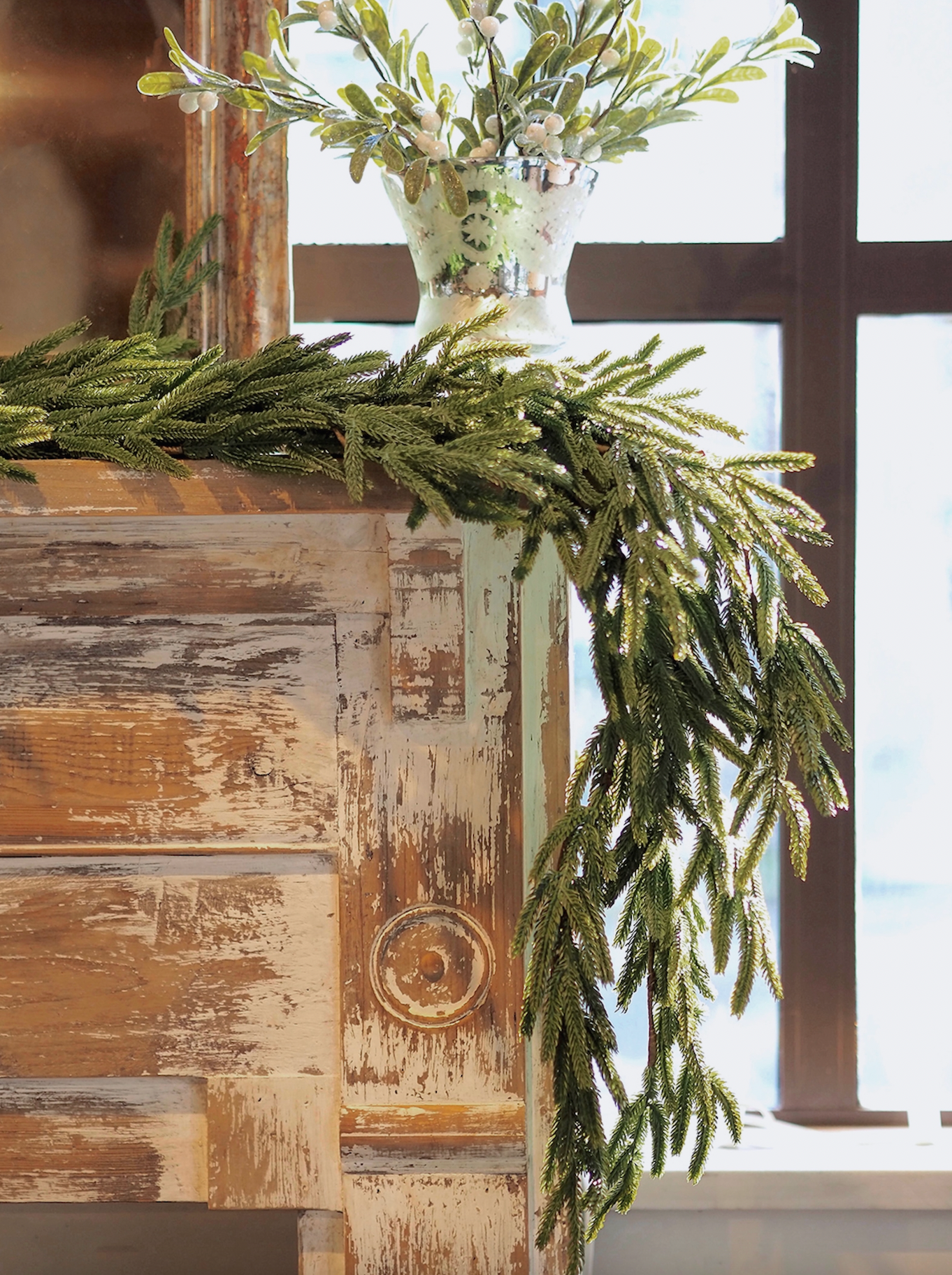 Norfolk Garland 6ft - The Cross Decor & Design