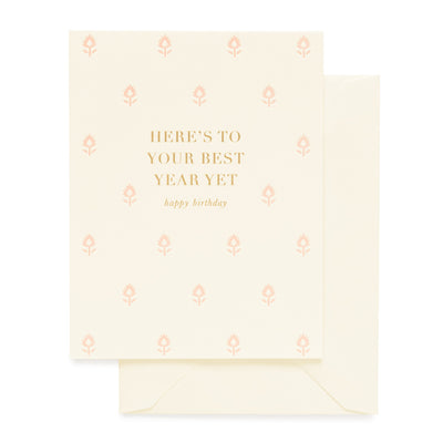 Best Year Yet Card - The Cross Decor & Design