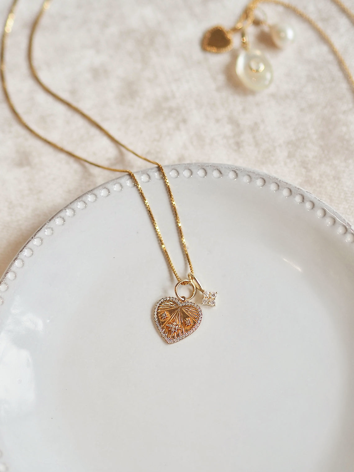 Steph Bright Heart Necklace
